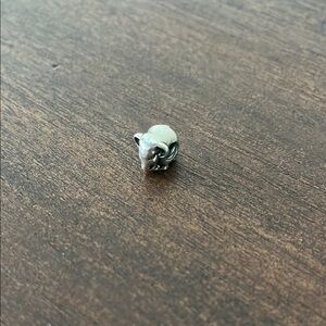 Silver Elephant Charm